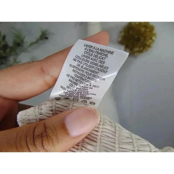 Rachel Zoe Women's Sleeveless Wrap Top - Size M - Cream - Picture 12 of 12